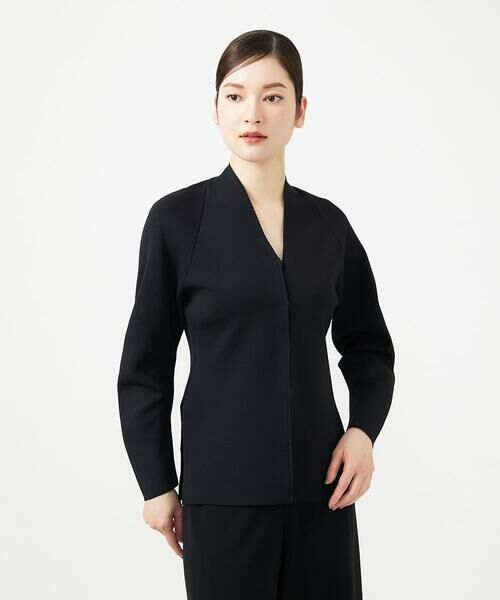 Sybilla / シビラ カーディガン・ボレロ | バナナスリーブカーディガン（ブラック）