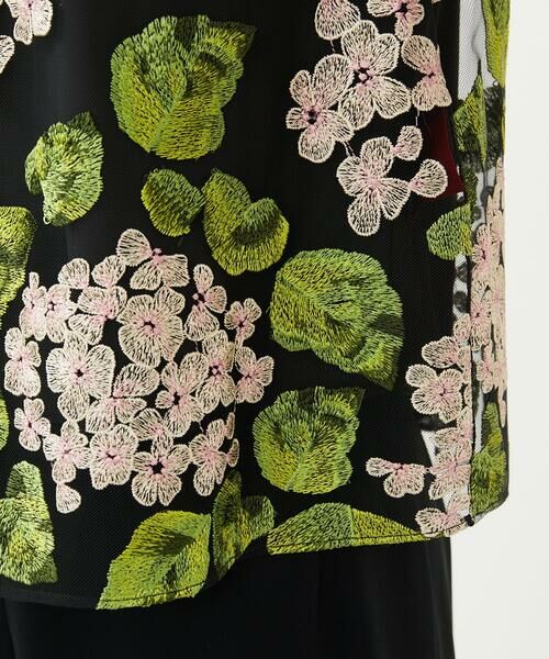 Sybilla / シビラ シャツ・ブラウス | アジサイ刺繍チュールブラウス | 詳細10