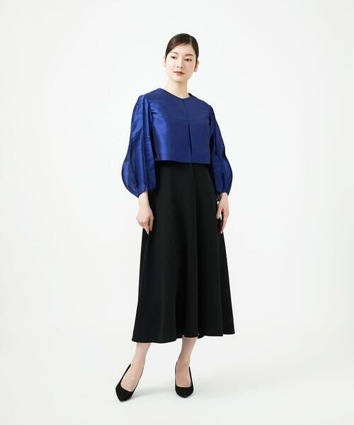 Sybilla / シビラ ノーカラージャケット | デザインスリーブショートジャケット | 詳細11