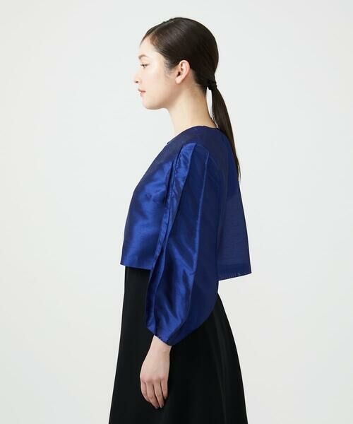 Sybilla / シビラ ノーカラージャケット | デザインスリーブショートジャケット | 詳細2