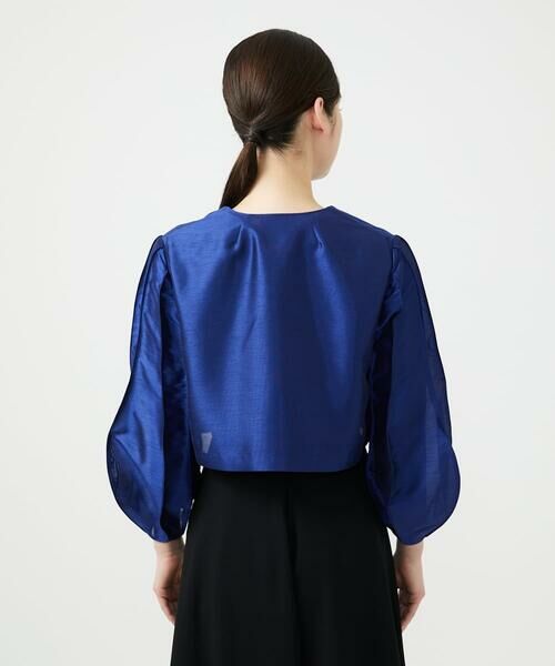 Sybilla / シビラ ノーカラージャケット | デザインスリーブショートジャケット | 詳細3