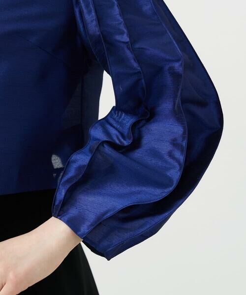 Sybilla / シビラ ノーカラージャケット | デザインスリーブショートジャケット | 詳細6