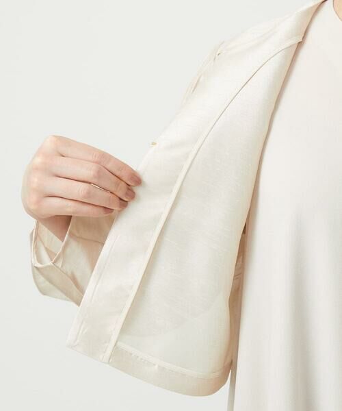 Sybilla / シビラ ノーカラージャケット | デザインスリーブショートジャケット | 詳細13