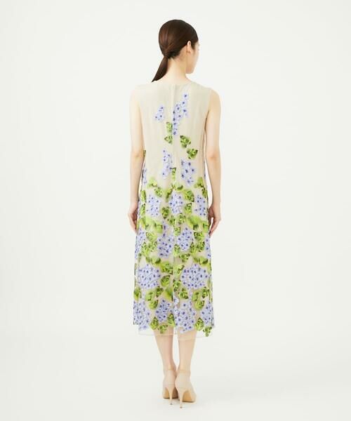 Sybilla / シビラ ドレス | アジサイ刺繍チュールドレス | 詳細4