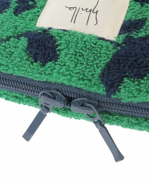 Sybilla / シビラ ハンカチ | ボタニカル柄ファスナー付きタオル | 詳細2