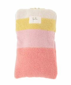 Sybilla / シビラ ハンカチ | カラーブロックファスナー付きタオル