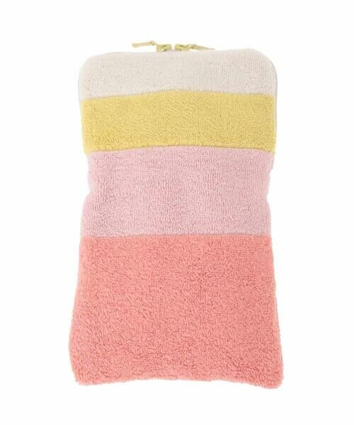 Sybilla / シビラ ハンカチ | カラーブロックファスナー付きタオル | 詳細1