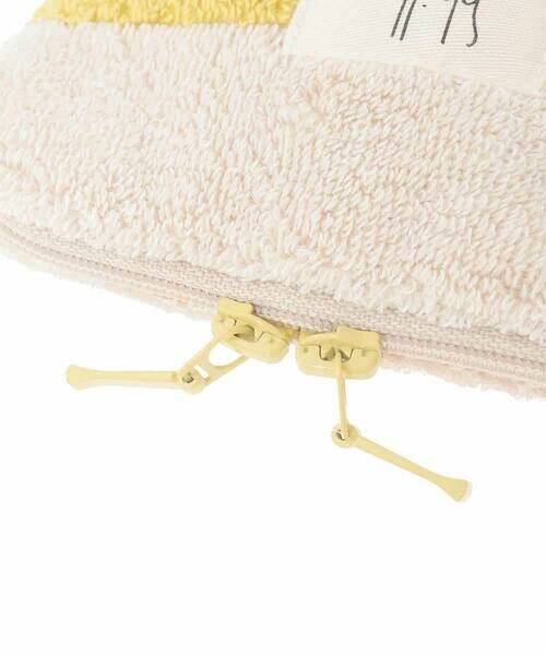 Sybilla / シビラ ハンカチ | カラーブロックファスナー付きタオル | 詳細2