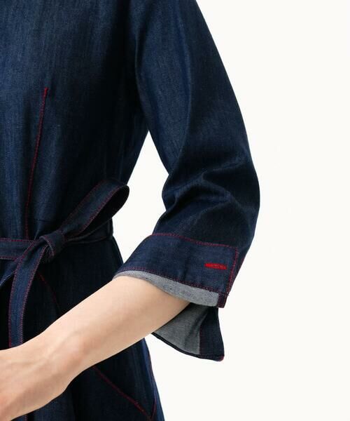 Sybilla / シビラ ロング・マキシ丈ワンピース | 【再入荷】ステッチデニムドレス | 詳細10