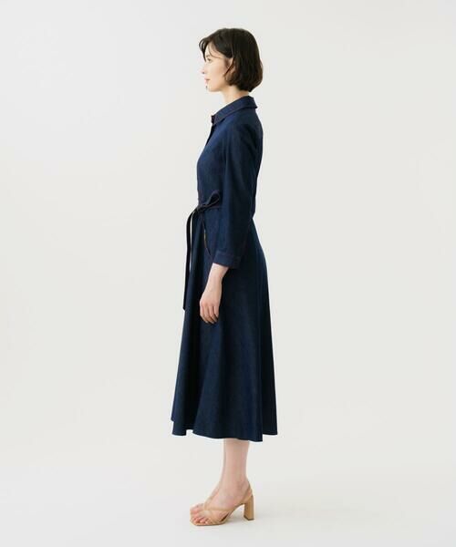 Sybilla / シビラ ロング・マキシ丈ワンピース | 【再入荷】ステッチデニムドレス | 詳細3