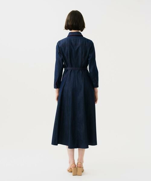 Sybilla / シビラ ロング・マキシ丈ワンピース | 【再入荷】ステッチデニムドレス | 詳細4