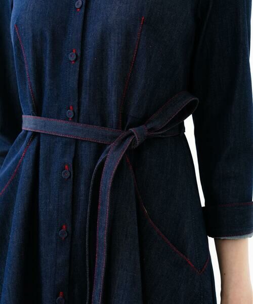 Sybilla / シビラ ロング・マキシ丈ワンピース | 【再入荷】ステッチデニムドレス | 詳細7