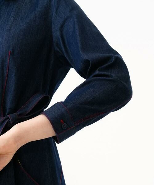 Sybilla / シビラ ロング・マキシ丈ワンピース | 【再入荷】ステッチデニムドレス | 詳細9