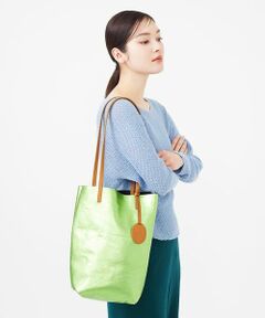 Sybilla / シビラ トートバッグ | メタリックレザートートバッグ