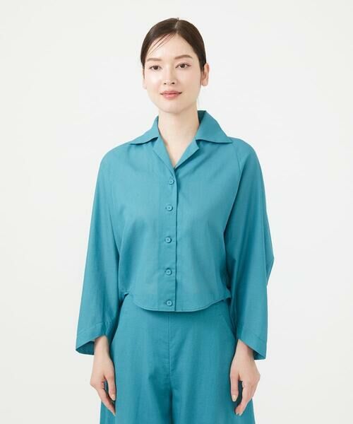 Sybilla / シビラ シャツ・ブラウス | ドルマンスリーブクロップドブラウス | 詳細1