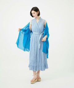 Sybilla / シビラ マフラー・ショール・スヌード・ストール | リネン混カラーストール