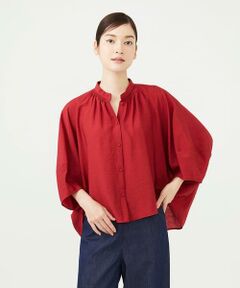 Sybilla / シビラ シャツ・ブラウス | レーヨンナイロンギャザーブラウス