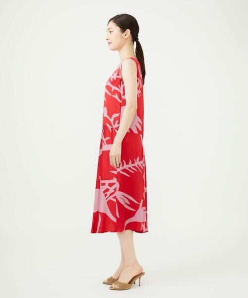 Sybilla / シビラ ロング・マキシ丈ワンピース | フラワーシルエットプリントドレス | 詳細2