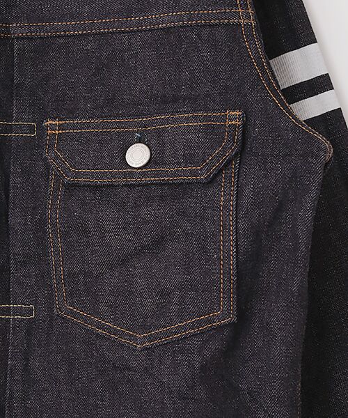 item SELECT / アイテムセレクト Gジャン・デニムジャケット | #002 CLASSIC DENIM JACKET 15.7oz | 詳細6