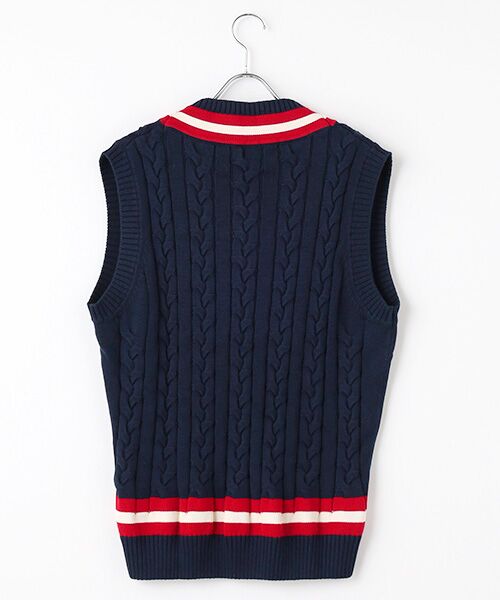 item SELECT / アイテムセレクト ベスト | CABLE　VEST | 詳細1