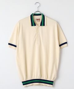 item SELECT / アイテムセレクト その他トップス | KNIT　SS　POLO　CONTRAST