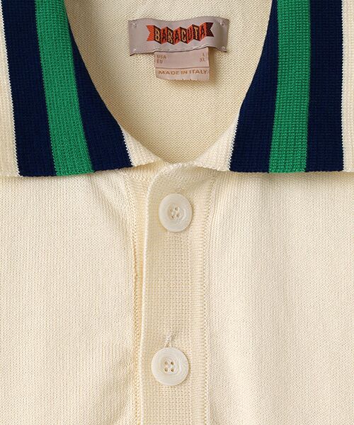 item SELECT / アイテムセレクト その他トップス | KNIT　SS　POLO　CONTRAST | 詳細5