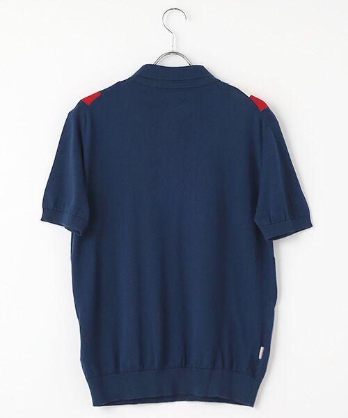 item SELECT / アイテムセレクト その他トップス | KNIT　SS　POLO　STRIPES | 詳細1