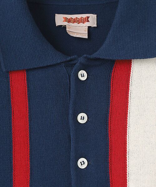 item SELECT / アイテムセレクト その他トップス | KNIT　SS　POLO　STRIPES | 詳細5