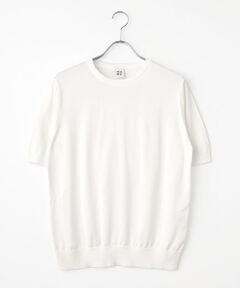 item SELECT / アイテムセレクト その他トップス | GIZAコットン　ベーシッククルーネックショートスリーブ
