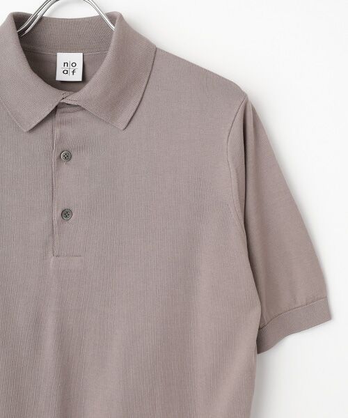 item SELECT / アイテムセレクト その他トップス | GIZAコットン　ベーシックポロショートスリーブ | 詳細4