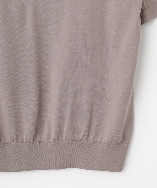 item SELECT / アイテムセレクト その他トップス | GIZAコットン　ベーシックポロショートスリーブ | 詳細5