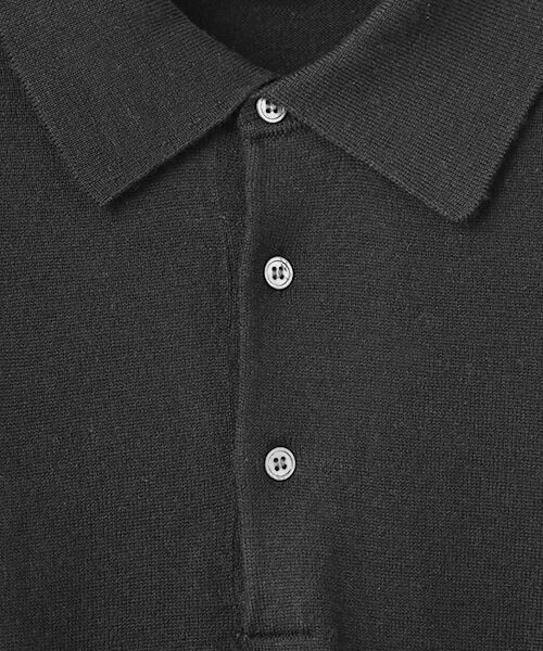 item SELECT / アイテムセレクト ニット・セーター | メリノウールポロ | 詳細1