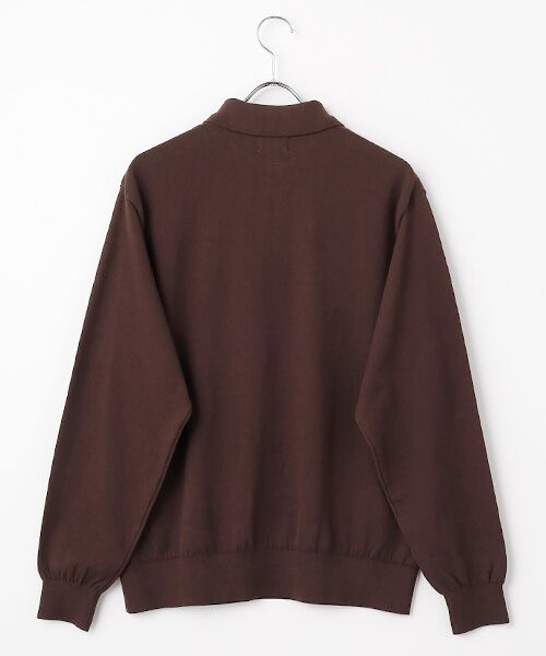 item SELECT / アイテムセレクト ニット・セーター | ライトウェーブコットン ニットポロ | 詳細2