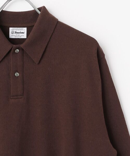 item SELECT / アイテムセレクト ニット・セーター | ライトウェーブコットン ニットポロ | 詳細3