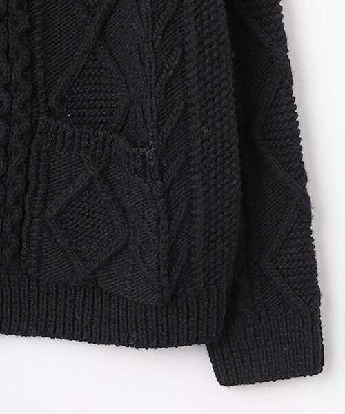 item SELECT / アイテムセレクト カーディガン・ボレロ | アランニットカーディガン | 詳細4