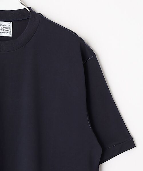 item SELECT / アイテムセレクト Tシャツ | High Gauge Interlock Knit Color Stitch Crew Neck Short Sleeve T | 詳細4