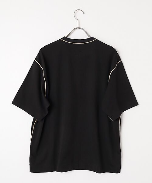 item SELECT / アイテムセレクト Tシャツ | Loutus Loopback Jersey Color Stitch Crew Neck Short Sleeve T | 詳細1