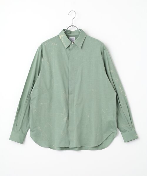 item SELECT / アイテムセレクト シャツ・ブラウス | ジップシャツ（Green）
