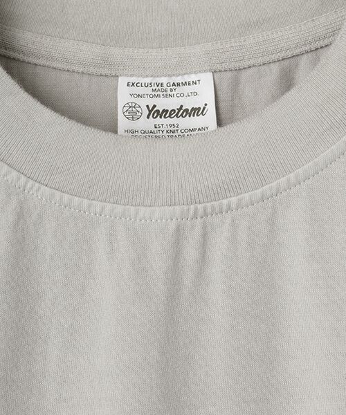 item SELECT / アイテムセレクト Tシャツ | GARMENT DYED SOLID T-SHIRT | 詳細4