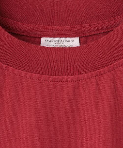 item SELECT / アイテムセレクト Tシャツ | GARMENT DYED SOLID T-SHIRT | 詳細5