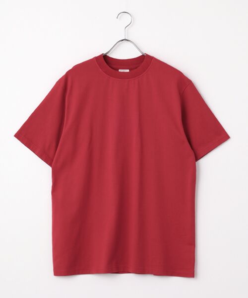 item SELECT / アイテムセレクト Tシャツ | GARMENT DYED SOLID T-SHIRT（RED）