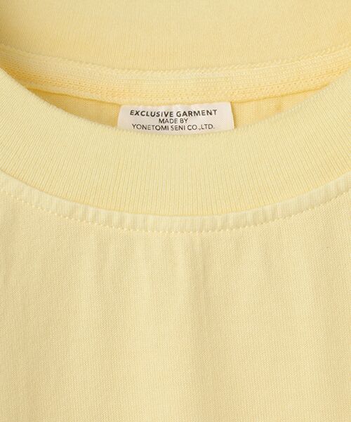 item SELECT / アイテムセレクト Tシャツ | GARMENT DYED SOLID T-SHIRT | 詳細6