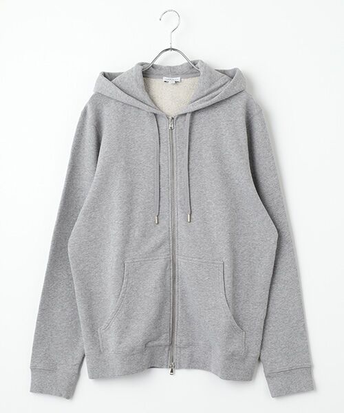 item SELECT / アイテムセレクト パーカー | ジップ　フーディー（grey m）
