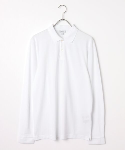 item SELECT / アイテムセレクト ポロシャツ | LS ポロシャツ（white）