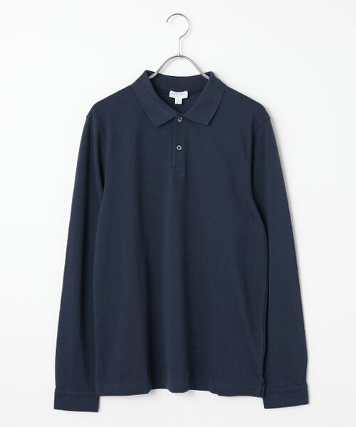 item SELECT / アイテムセレクト ポロシャツ | LS ポロシャツ（navy）