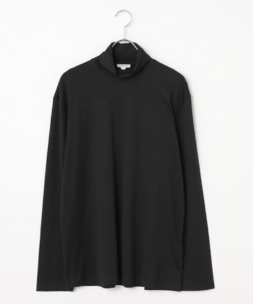 item SELECT / アイテムセレクト Tシャツ | ロールネックLS Tシャツ（black）