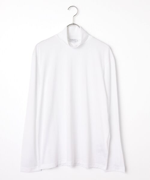 item SELECT / アイテムセレクト Tシャツ | ロールネックLS Tシャツ（white）