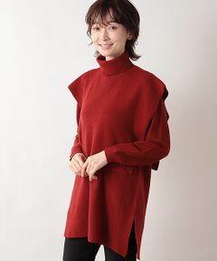 TABASA / タバサ チュニック | セパレートニット長袖チュニック