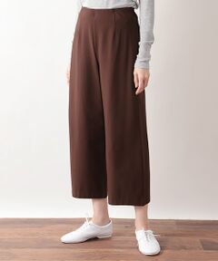 裏起毛ストレッチワイドパンツ