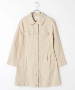 TABASA / タバサ その他アウター | カラーデニムロングＧジャンコート